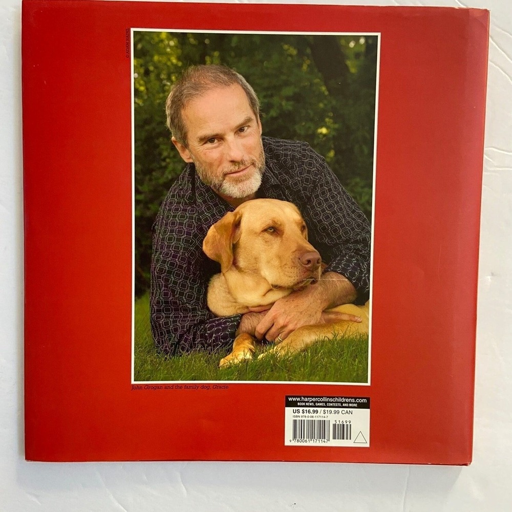 Bad Dog Marley John Grogan Richard Cowdrey Hardcover Childrens Picture Book 2007 - Picture 2 of 2